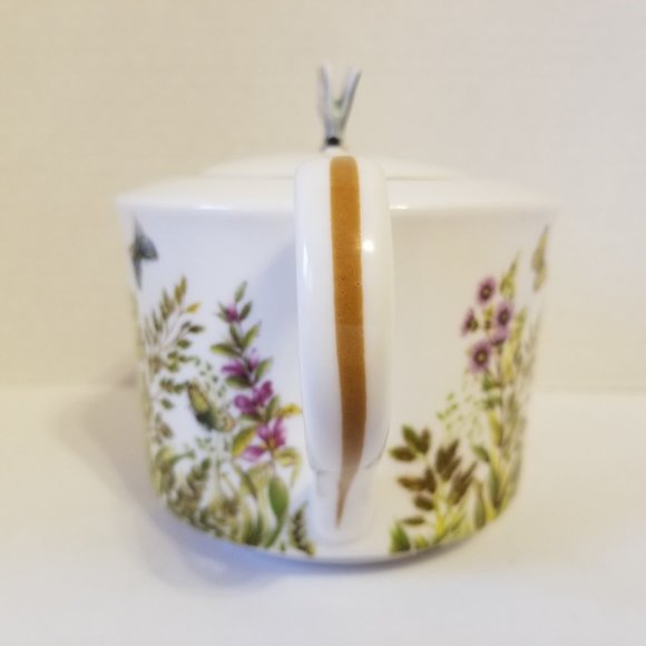 Burton&Burton "Majestic Meadows" Porcelain Teapot - Picture 2 of 11